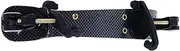 VIOLIN SHOULDER REST ADJUSTABLE ERGONOMIC SUPPORT FOR 3/4‑4/4 SIZE VIOLINS PERFORMANCE AND PRACTICE (Carbon Fiber Style)