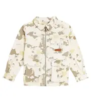 [Bonpoint] Bonpoint Flavien camouflage cotton jacket Y 14 neutrals