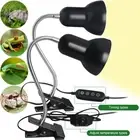 Reptile Heat Light Bulb UVA+UVB Timer Dimmable Tortoise Turtle Holder Lamp Clip