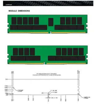 新風尚潮流 【KSM26RD4/32HDI】 金士頓 32GB DDR4-2666 REG 伺服器