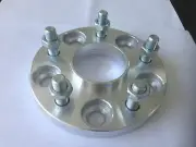 four wheel adapter 5x100mm to 5x100mm CB 57.1mm | thickness 15mm | M12x1.5 (for: Audi)