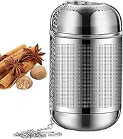 Loose Tea Leaves Steeper, Fine Mesh Stainless Steel Loose Tea Infuser, Colanders & Food Strainers for Brewing Making Steeping Outdoor Travel Home Camping