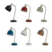 Lenna Table Lamp - Copper/White/Red/Blue/Antique Brass/ Black