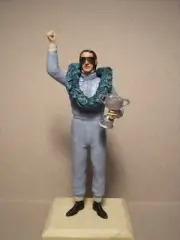 1/18 FIGURE JACKIE STEWART TYRRELL VROOM PAINTED FOR MINICHAMPS MATTEL SPARK
