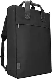 [Generation Earth] Berlin 15.6-16” Convertible Laptop Tote Backpack, Recycled Laptop Backpack with TSA-Friendly Compartment, Multiple Pockets, Detachable Straps & Travel Trolley Sleeve (EVR105)
