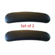 Arm Rest Nail Table Pedicure Chair / Manicure vinyl PADDED BLACK Foam Set of 2