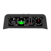NNEOBA X90 GPS Speedometer & Inclinometer Multi-Function Head-Up Display Black