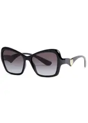 Dolce & Gabbana DG Acetate Heart Arm SG - Black ONE ONE