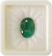 [JAGDAMBA GEMS] 11.00 Carat Natural Certified Emerald Panna Green Loose Gemstone, Natural Emerald Panna Loose Gemstone, Emerald, Natural Emerald Panna Loose Gemstone, Emerald