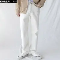 在飛比找Yahoo!奇摩拍賣優惠-KOREALINE搖滾星球 / 車線直筒休閒褲 HNT561