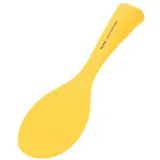 Silicone Rice Paddle Non-Stick Rice Spoon Rice Spatula Heat Resistant Orange