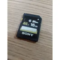 在飛比找蝦皮購物優惠-二手SONY SF-32UY3 SDHC 記憶卡 16GB 