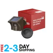 Solar Wireless Driveway Alarm Motion Sensor 1500FT Weather Resistant Security...
