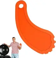 Grill Scraper | Barbecue Grill Cleaning Scraper Tool | Grease Removal Comfortable Grip Squeegee for Home Commercial Griddle Grate