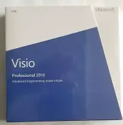 Microsoft Visio Professional 2013 Retail DVD Brand New