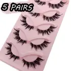 Natural Manga Lashes Black Band Mink Lashes Eyelash Extension
