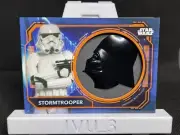 2021 TOPPS STAR WARS BATTLE PLANS STORMTROOPER VADER HELMET MEDALLION 45/50 (B)
