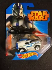 HOT WHEELS STAR WARS 501ST CLONE TROOPER 1/64