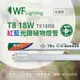 舞光 LED-T818RB 18W 4尺 紅藍光譜400-700nm 植物燈管 種植植物專用_WF520314