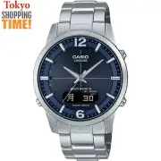 Casio Lineage LCW-M170D-2AJF Stainless Solar Radio Analog Digital Men Watch NEW
