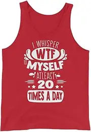 [Teegarb Letter Blanket] Hilarious Whisper to Myself Murmur Mumble Purr Sayings Novelty Funny Mutter 4