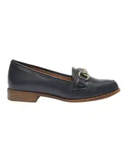 [Easy Steps] Gala Navy Glove Flat Shoes