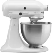 Classic 4.5 Quart Tilt-Head Stand Mixer, White K45SS