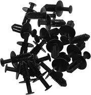PLAFOPE 20pcs Clip Cars Automotive Rc Body Clips Car Bumper Clips Auto Body Push Pins Interior Trim Panel Retainer Clip Car Retainer Auto Fasteners Car Clips Fasteners Black Plastic