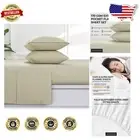 Super Soft 100% Cotton Flannel Twin Sheet Set - Extra Deep Pocket & Wrinkle-Free