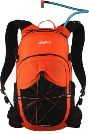 Source Paragon 3L Hydration Backpack With 3L Bladder Orange/Black