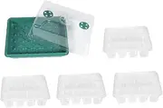 TOYANDONA 1 Set Plant Germination Box Mini Greenhouse Kit with Cover for Year Planting of Flowers Fruits Vegetables Lightweight Material for Easy Mobility