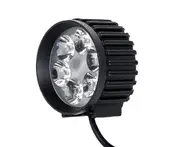 Electric Bike Front Light 12V-80V Universal Bicycle Cycling Horn Headlight Waterproof Electric Scooter Warning