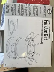 Norpro NIB Fondue Set