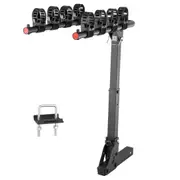 4 Bike Rack Hitch Mount Folding Swing Down Bicycle Carrier Car Truck SUV 150 lbs