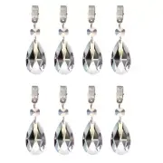 8Pcs Tablecloth Weights Heavy Crystal Tablecloth for Dinner Table Cloth3595
