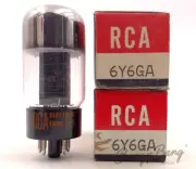 2 RCA 6Y6GA/VT-168A Beam Tetrode Audio Power Audio Vacuum Tube Valve- Bangybang.