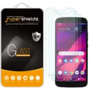 [3-Pack] Supershieldz Tempered Glass Screen Protector for BLU View Mega