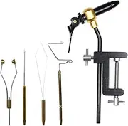 Ｓｉｍｈｏａ Fly Tying Vise Bobbin Thread Holder Bobbin Threader Thread for Lure Making