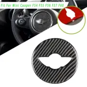Car Carbon Steering Wheel Sticker Logo Decal For Mini Cooper F54 F55 F56 F57 F60 (for: Mini)