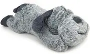 Snuggle Friends Plush Dog Toy, Grey, Large