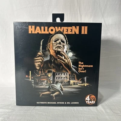 Halloween II (2) MICHAEL MYERS & DR. LOOMIS 7" Scale Ultimate Action Figure NECA