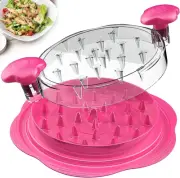 Chicken Shredder Large Breast Tool Twist with Brush and Fork, Visible Meat BPA