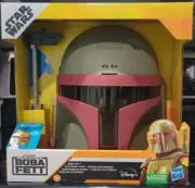 NEW Star Wars Mandalorian Boba Fett Electronic Sound Effects Mask Helmet Costume