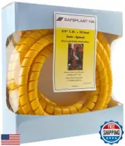 Caplugs SPPC Series – Safeplast Safe-Spiral Pre-Cut Spiral Wrap, Hose and Cab