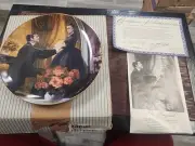 The Bradford Exchange Gone with the Wind "The Proposal" Scarlett Plate w/COA