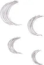 MUELODSIC 200Pcs Curved Needles for Hand Sewing Dolls Durable Easy to Use Includes Each Needles for Knitting and Craft