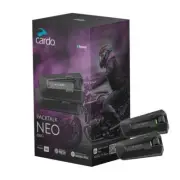 Cardo PACKTALK NEO DUO JBL Helmet Headset Intercom PT200101 **TWIN PACK**