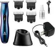 Andis 560974 Limited Edition Slimline Pro Cord/Cordless Beard Trimmer, Lithium Ion T-Blade Trimmer, Close Cutting T-Blade Zero Gapped, Galaxy