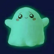 SBSGV Glow in the Dark Plush Doll, LankyBox Ghosty Plush Toy, Soft Stuffed Toy Pillow, Gifts for Kids Children