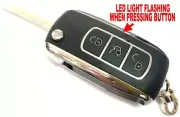 LUXURY FLIP KEY REMOTE FOR Hilux VIGO INVINCIBLE CHIP KEYLESS ENTRY FOB CLICKER